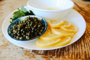 Lemons and capers
